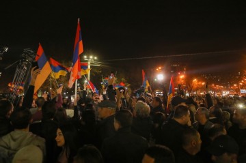 Armenian opposition protests ‘fraudulent’ election results