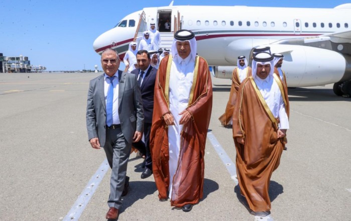 Speaker of Qatar’s Shura Council arrives in Azerbaijan