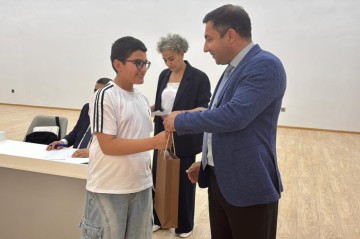 45 more families relocated to Shukurbeyli village receive house keys