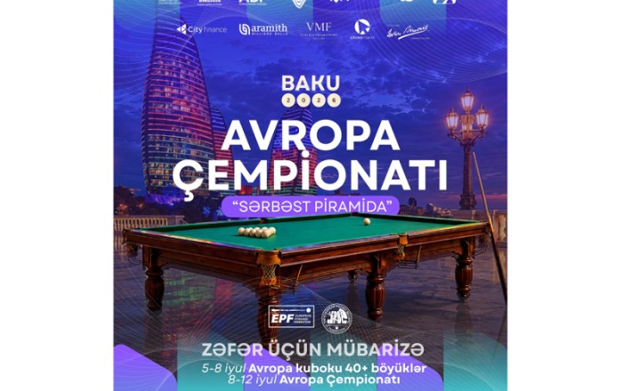 В Баку пройдут Кубок Европы и чемпионат Европы по бильярду