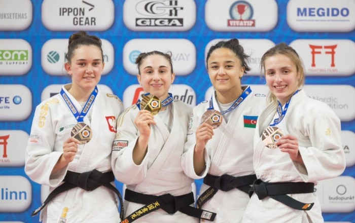 Azərbaycanın qadın cüdoçuları Avropa Açıq Turnirini 3 medalla bitirib