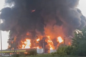Ukrayna dronları Rusiya Hərbi Dəniz Qüvvələrinin bazasına zərbə endirib