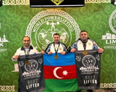 Azerbaijani powerlifters set two new European Championship records