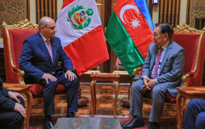 Azərbaycan səfiri Peru Prezidentinin