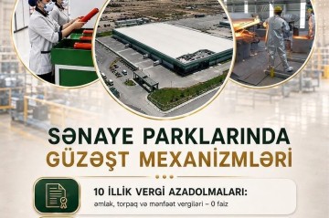 Azerbaijan's industrial park residents save $333 million through incentives