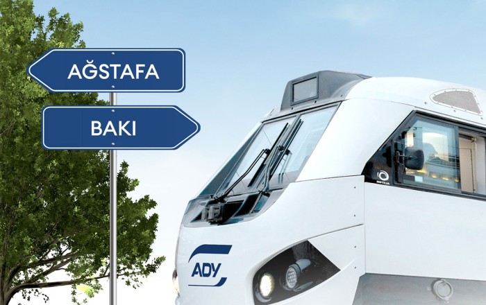 Ağstafaya qatarla hər şənbə-bazar da getmək olacaq -