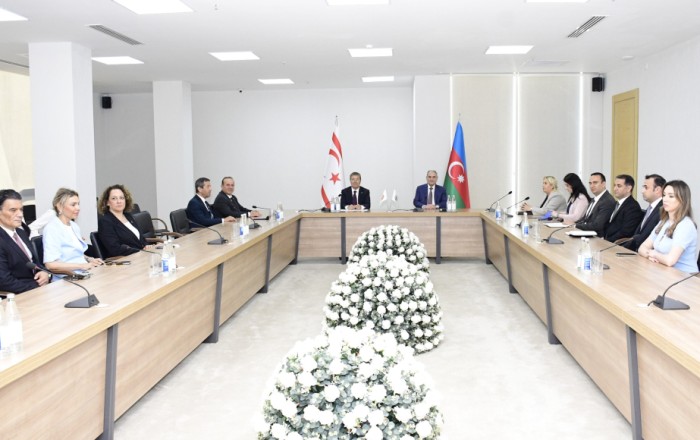 YAP Deputy Chairman meets with Prime Minister of Turkish Republic of Northern Cyprus