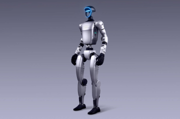 Robot fırlanaraq uşağa zərbə endirdi - ANBAAN VİDEO