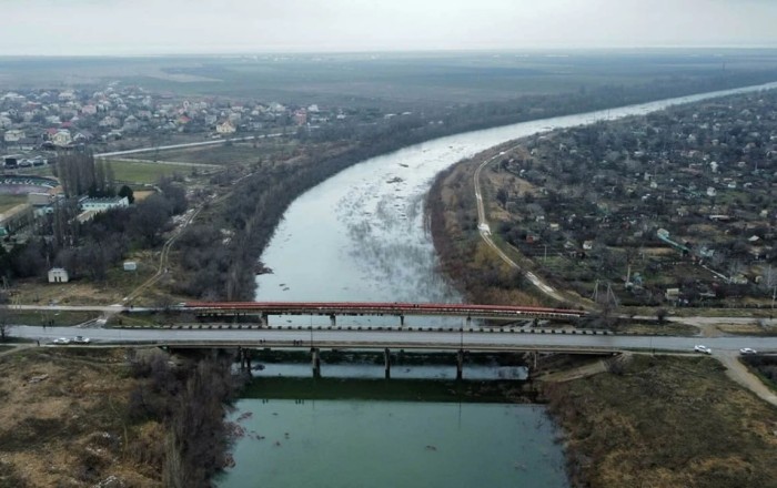 Ukrayna ordusu Xerson vilayəti ilə Krım arasındakı 4 körpüyə zərbə endirdi
