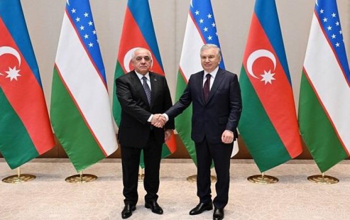 Azerbaijan’s PM meets with Uzbek President Mirziyoyev