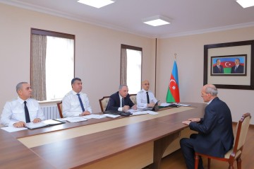 Kamran Əliyev Naxçıvanda qəbul keçirdi - Fotolar