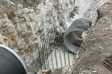 Şuşada infrastruktur layihəsi üzrə tikinti işləri davam etdirilir