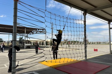 “Gənc xilasedici və yanğınsöndürən” yarışlarının zona birinciliyi keçirildi - Video