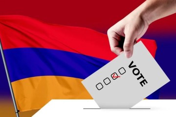 Ermənistanda seçkilər: Bu məntəqədə səsvermə prosesi tamamilə dayanıb - VİDEO
