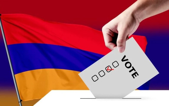 Ermənistanda seçkilər: Bu məntəqədə səsvermə prosesi tamamilə dayanıb - VİDEO