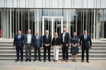 U.S. Embassy delegation tours Azerbaijan Sports Academy