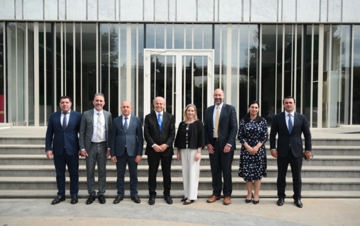 U.S. Embassy delegation tours Azerbaijan Sports Academy