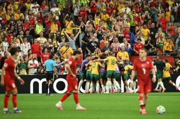 Australia stun Türkiye 2-0 in Group D clash