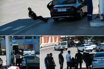 Polis əməkdaşı Bakıda vətəndaşın həyatını BELƏ XİLAS ETDİ -   VİDEO