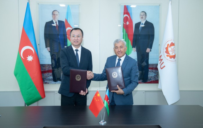 Baku Engineering University and Xi'an Shiyou University ink memorandum of cooperation