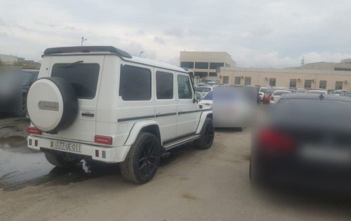 Həmin sürücü saxlanıldı, maşını cərimə meydançasına salındı - Foto
