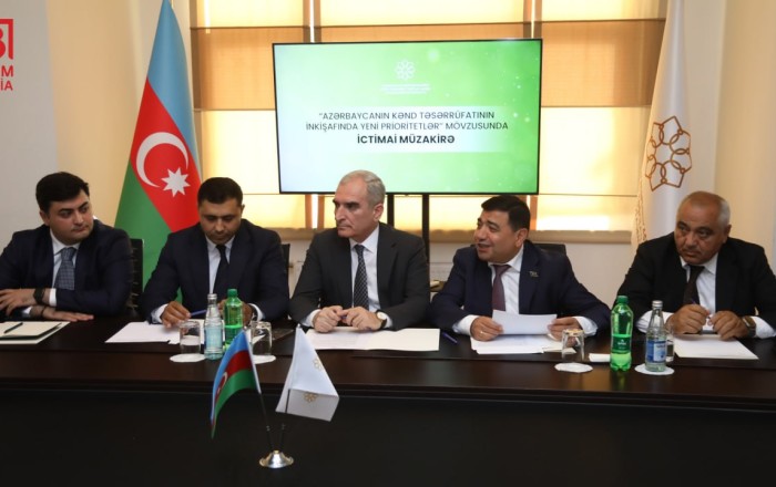 Bakıda aqrar profilli QHT-lərin ictimai müzakirəsi keçirildi