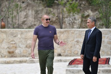Prezident “Yasəmən” hotelin yeni korpuslarını gəzdi -