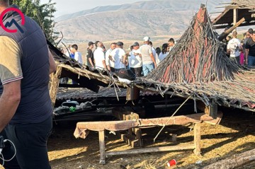 Göygöldə Yaylaq Festivalında çardaq uçdu -