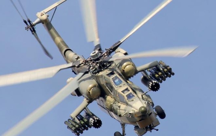 Ukraine downs Russian Mi-28 near Belgorod - Video