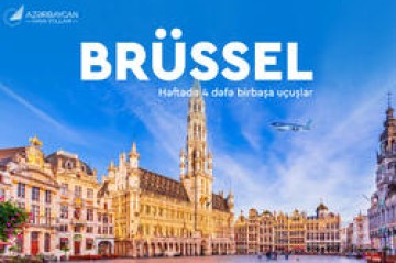 AZAL Brüsselə birbaşa uçuşlara başlayır