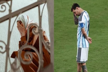 Kişi vədinə əməl etdi: Argentina uduzdu, arvadını boşadı