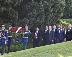 Prime Minister of Palestine visits Alley of Honors - Photo
