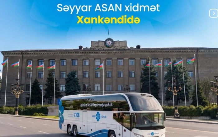Xankəndidə səyyar ASAN xidmət təşkil olundu –