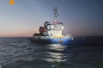 Cargo ship carrying 12 Azerbaijanis attacked near Odesa