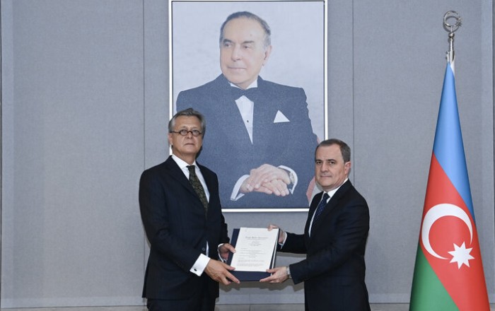 Ceyhun Bayramov Almaniyanın yeni səfiri ilə görüşdü