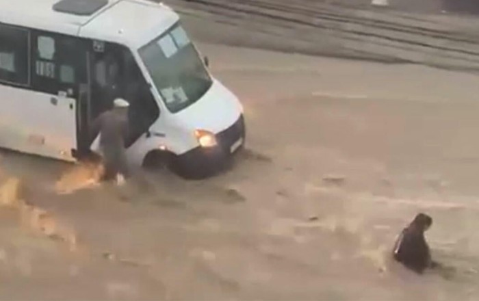 Over 100 evacuated as floods hit Dagestan