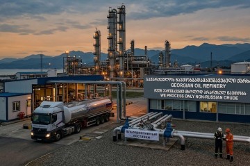 Gürcüstanın neft emalı zavodu Rusiya neftindən imtina etdi