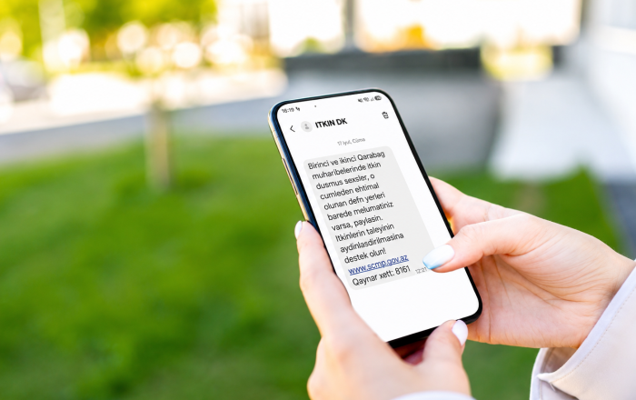 Telefonunuza bu mesaj gəlibsə, dərhal məlumat verin -