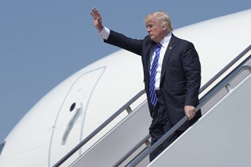 Трамп прибыл в Турцию