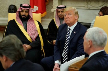 Trump, Saudi crown prince discuss Iran talks