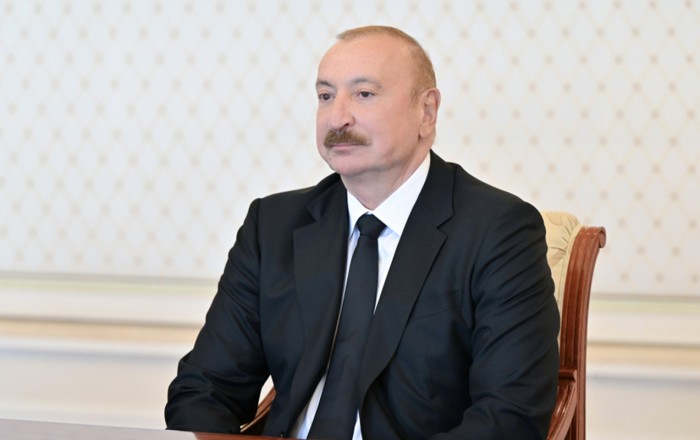 Prezident beynəlxalq qurum rəhbərləri ilə çirkli pulların yuyulmasını müzakirə etdi - Fotolar