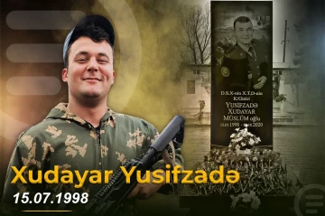 Vətən müharibəsinin şəhidi Xudayar Yusifzadənin doğum günüdür - VİDEO