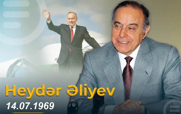 Ümummilli lider Heydər Əliyevin hakimiyyətə gəlməsinin 57-ci ildönümüdür