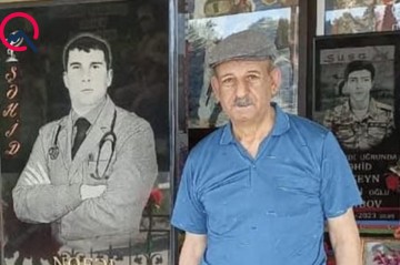 Şəhid atası vəfat etdi -