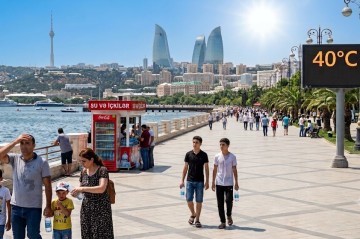 Sabah 40 dərəcə isti olacaq - HAVA PROQNOZU