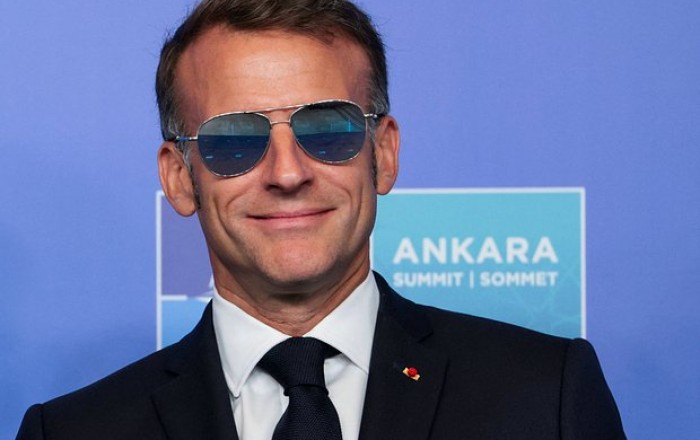 Makron Türkiyəyə təşəkkür etdi (FOTO)