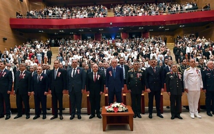 Zakir Hasanov attends military graduation in Turkiye - Photo