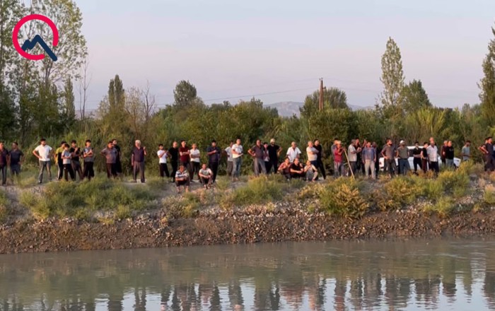 Yuxarı Şirvan suvarma kanalı partladı - Foto