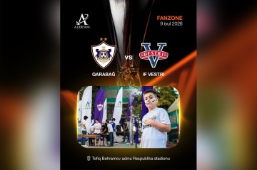 “Qarabağ”- “Vestri” oyunundan əvvəl fan zona təşkil olunacaq