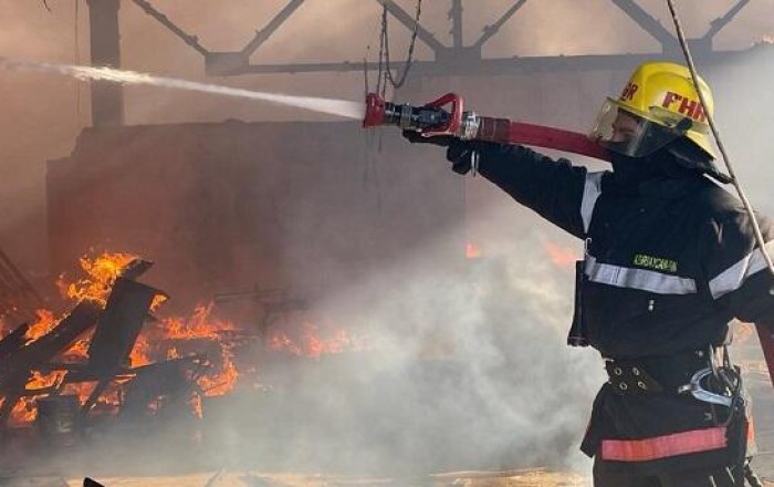 В Баку произошел пожар